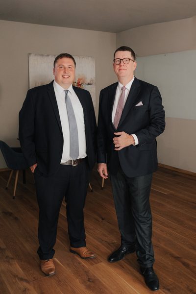 Duo: Arnulf Schaunig (links) + Christian Haberl (rechts)